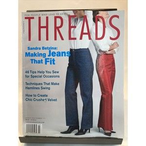 Taunton's Threads Magazine March 2004 #111 See Pics for Articles